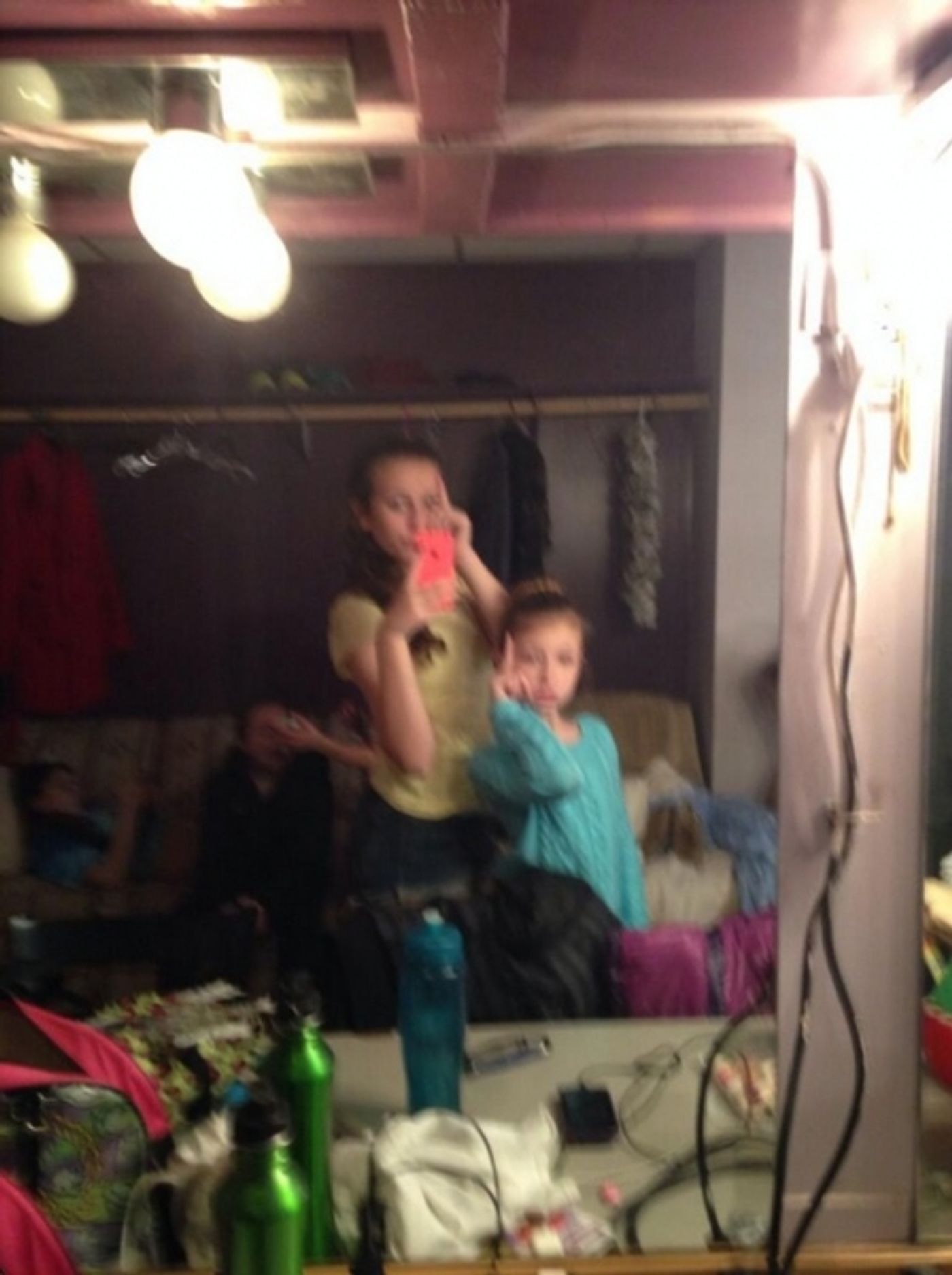 Photo Flash: Saturday Intermission Pics, Dec 14 - Men Alive Makes 'A Dwarf-us Line', BOOK OF MORMON's 'A Wreath of Franklin' and More!  Image