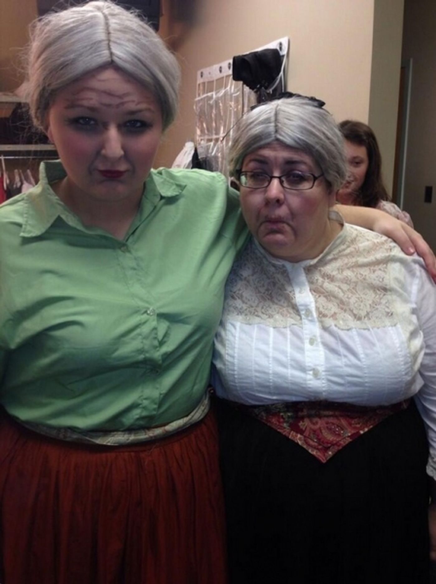 Photo Flash: Saturday Intermission Pics, Dec 14 - Men Alive Makes 'A Dwarf-us Line', BOOK OF MORMON's 'A Wreath of Franklin' and More!  Image