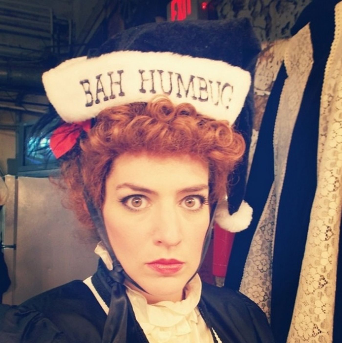 Photo Flash: Saturday Intermission Pics, Dec 14 - Men Alive Makes 'A Dwarf-us Line', BOOK OF MORMON's 'A Wreath of Franklin' and More!  Image