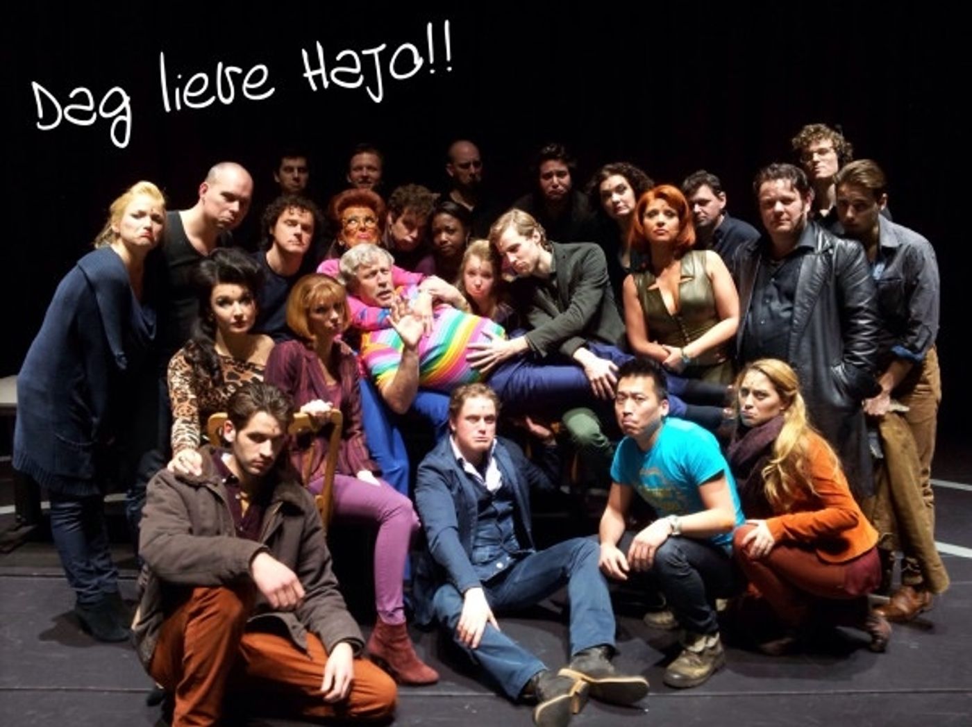 Photo Flash: Saturday Intermission Pics, Dec 14 - Men Alive Makes 'A Dwarf-us Line', BOOK OF MORMON's 'A Wreath of Franklin' and More!  Image