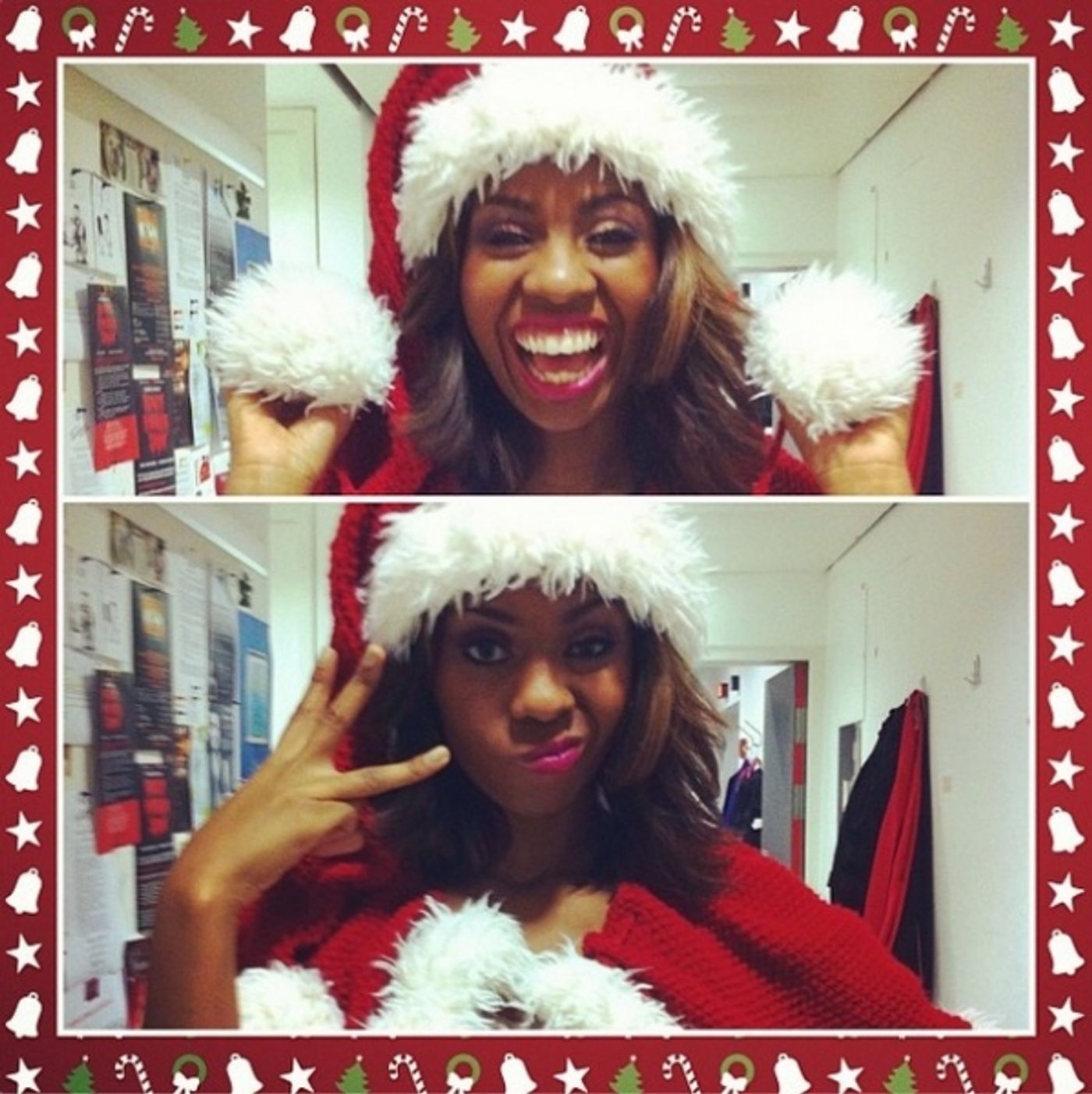 Photo Flash: Saturday Intermission Pics, Dec 14 - Men Alive Makes 'A Dwarf-us Line', BOOK OF MORMON's 'A Wreath of Franklin' and More!  Image