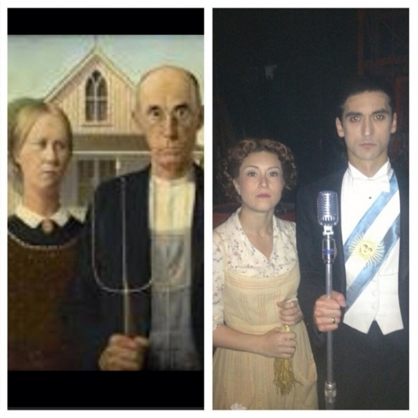 Photo Flash: Saturday Intermission Pics, Dec 14 - Men Alive Makes 'A Dwarf-us Line', BOOK OF MORMON's 'A Wreath of Franklin' and More!  Image