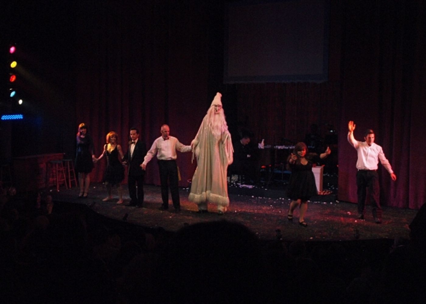 Photo Coverage: Troubadour Theater Company's WALKIN' IN A WINTER ONE-HIT-WONDERLAND Curtain Call & Opening Night Celebration  Image