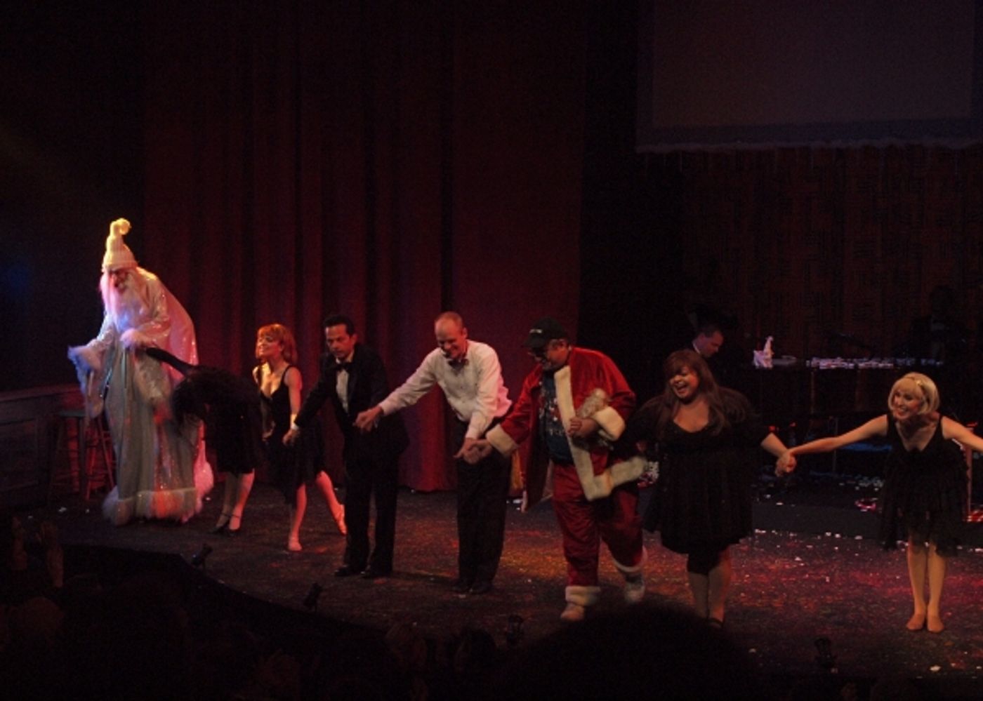 Photo Coverage: Troubadour Theater Company's WALKIN' IN A WINTER ONE-HIT-WONDERLAND Curtain Call & Opening Night Celebration  Image