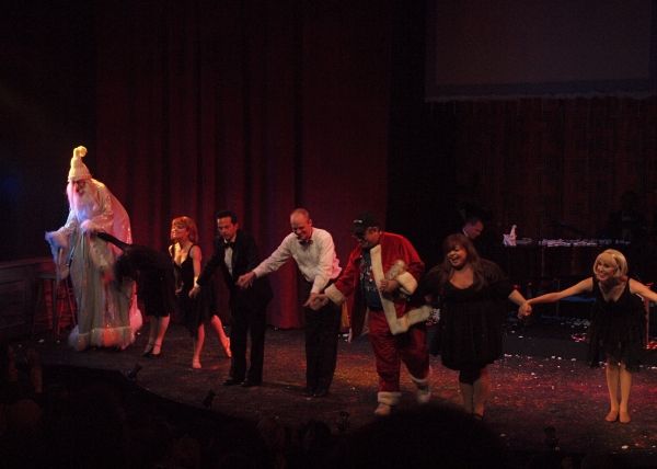 Beth Kennedy, Katie Nunez, Rick Batalla, Matt Walker, Santa Claus, Lisa Valenzuela, a Photo
