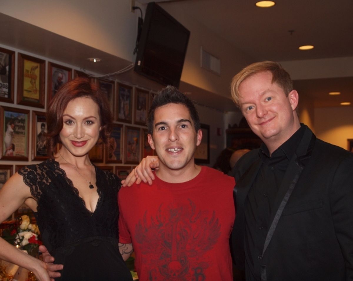 Monica Schneider, Andy Lopez, and Kyle Nudo at 