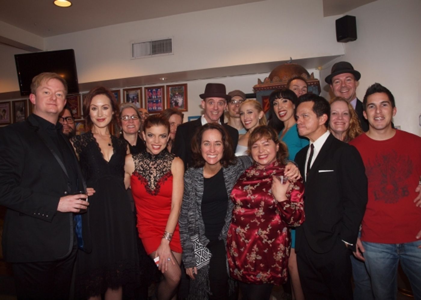 Photo Coverage: Troubadour Theater Company's WALKIN' IN A WINTER ONE-HIT-WONDERLAND Curtain Call & Opening Night Celebration  Image
