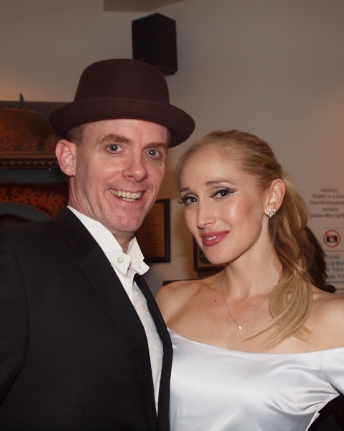 Director Matt Walker and Suzanne Jolie Narbonne at 