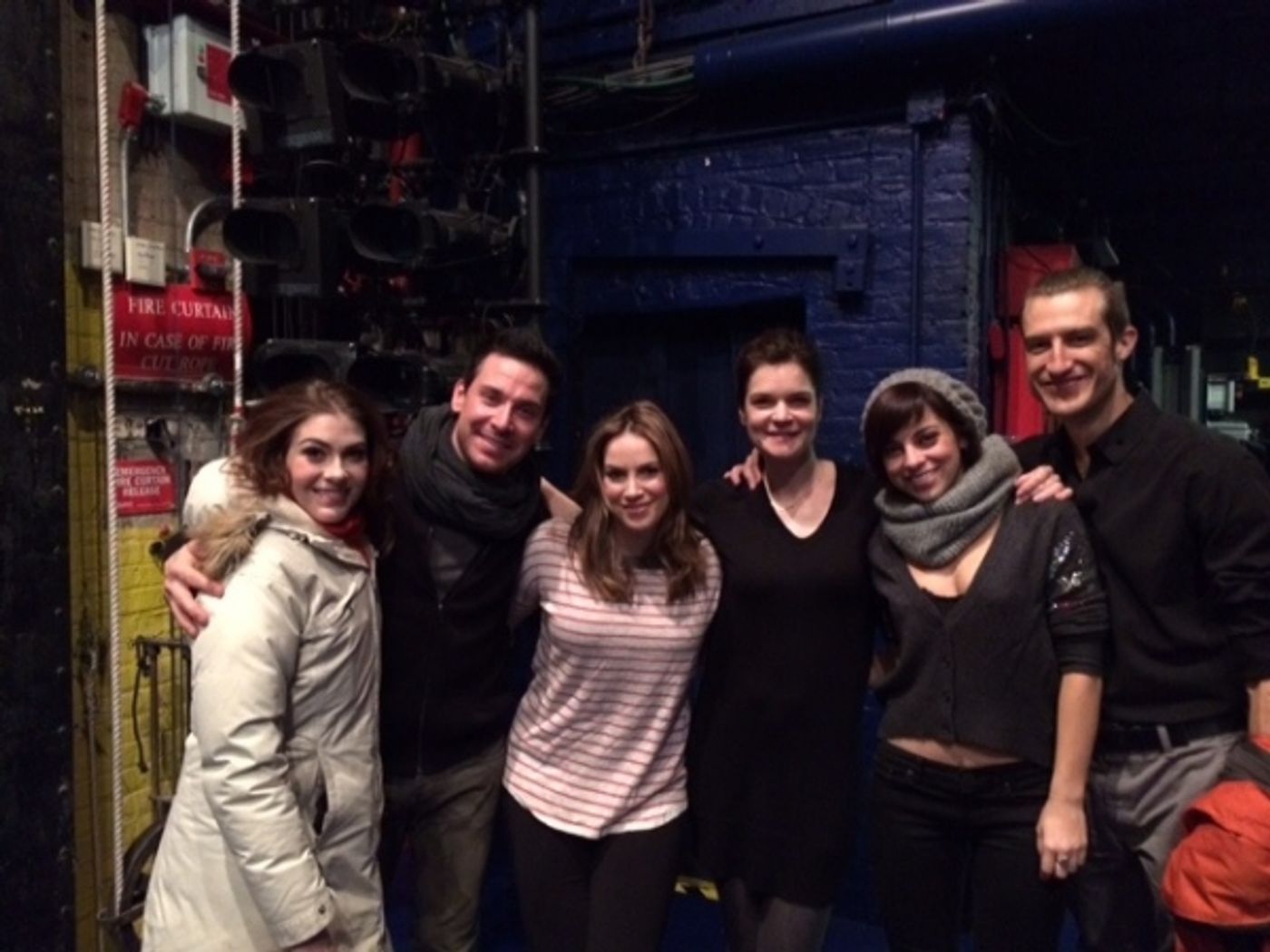 Exclusive Photo Flash: Betsy Brandt Visits FIRST DATE!  Image