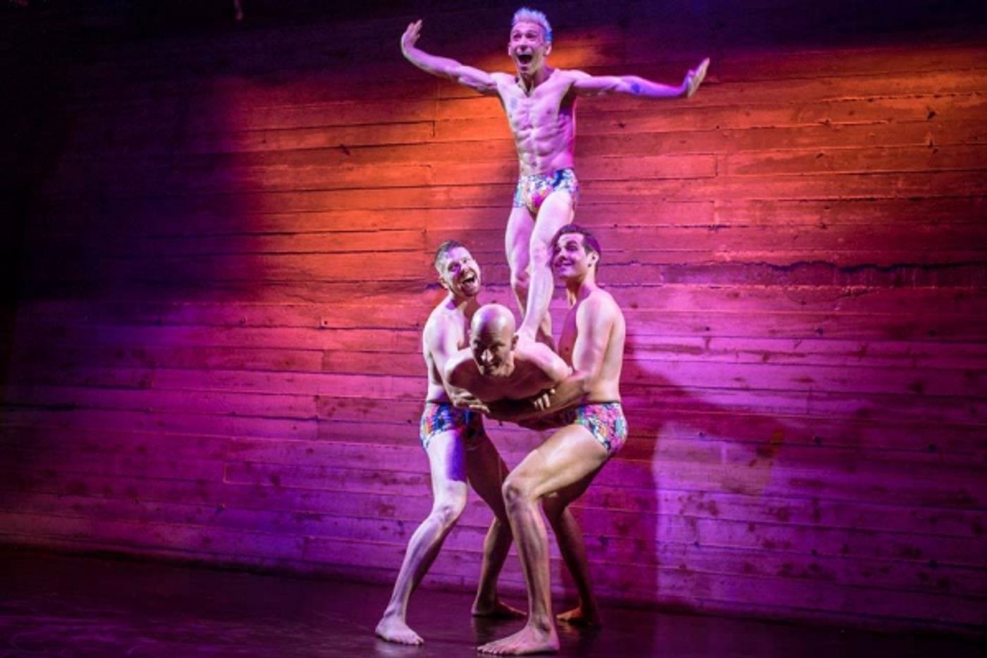 Photo Flash: BOYS' NIGHT An All-Male Cirquelesque Revue, Playing Galapagos Art Space, 1/10  Image