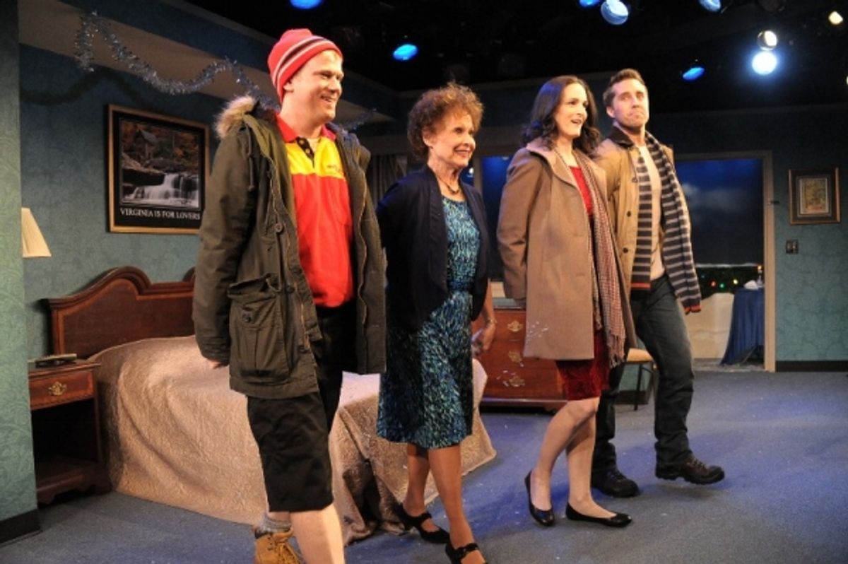 Sheffield Chastain, Carol Lawrence,Charlotte Cohn,  Jonathan Salephoto at 