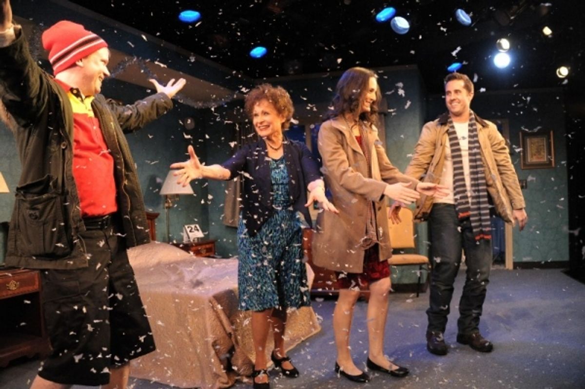 Sheffield Chastain, Carol Lawrence,Charlotte Cohn,  Jonathan Sale at 