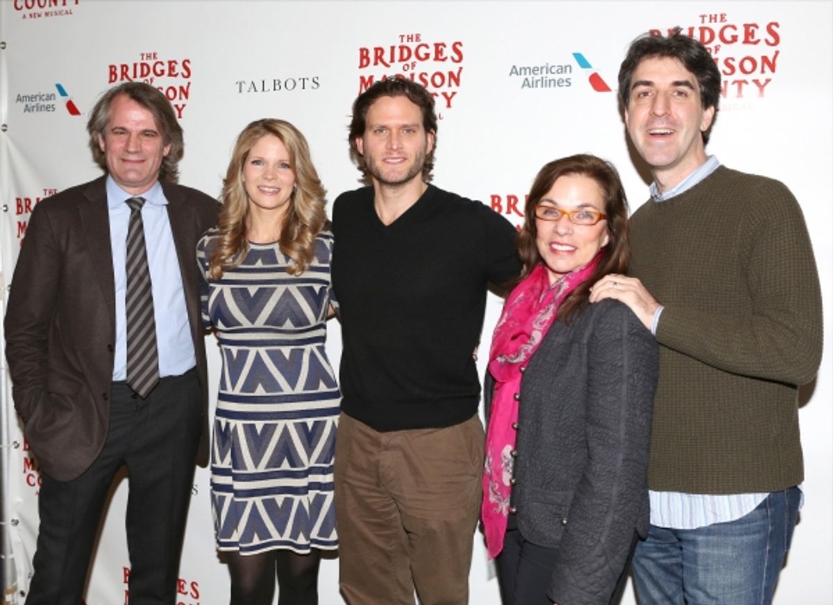 Bartlett Sher, Kellie O''Hara, Steven Pasquale, Marsha Norman and Jason Robert Brown at 