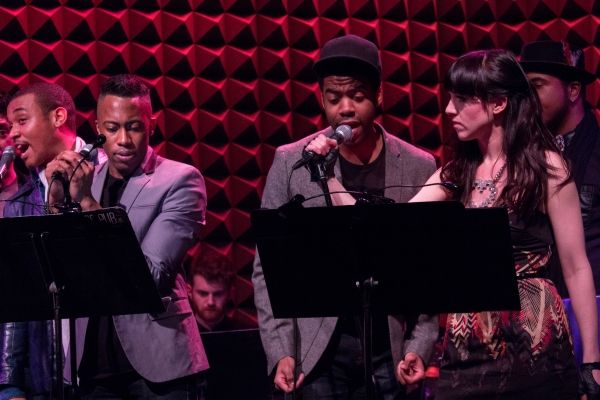 Eric LaJuan Summers, Julius Thomas III, Lena Hall Photo