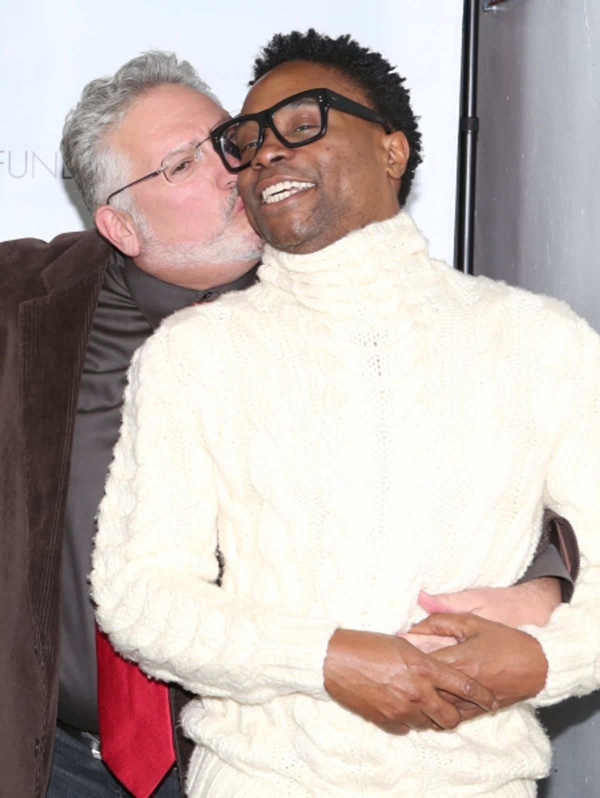 Harvey Fierstein and Billy Porter  at 
