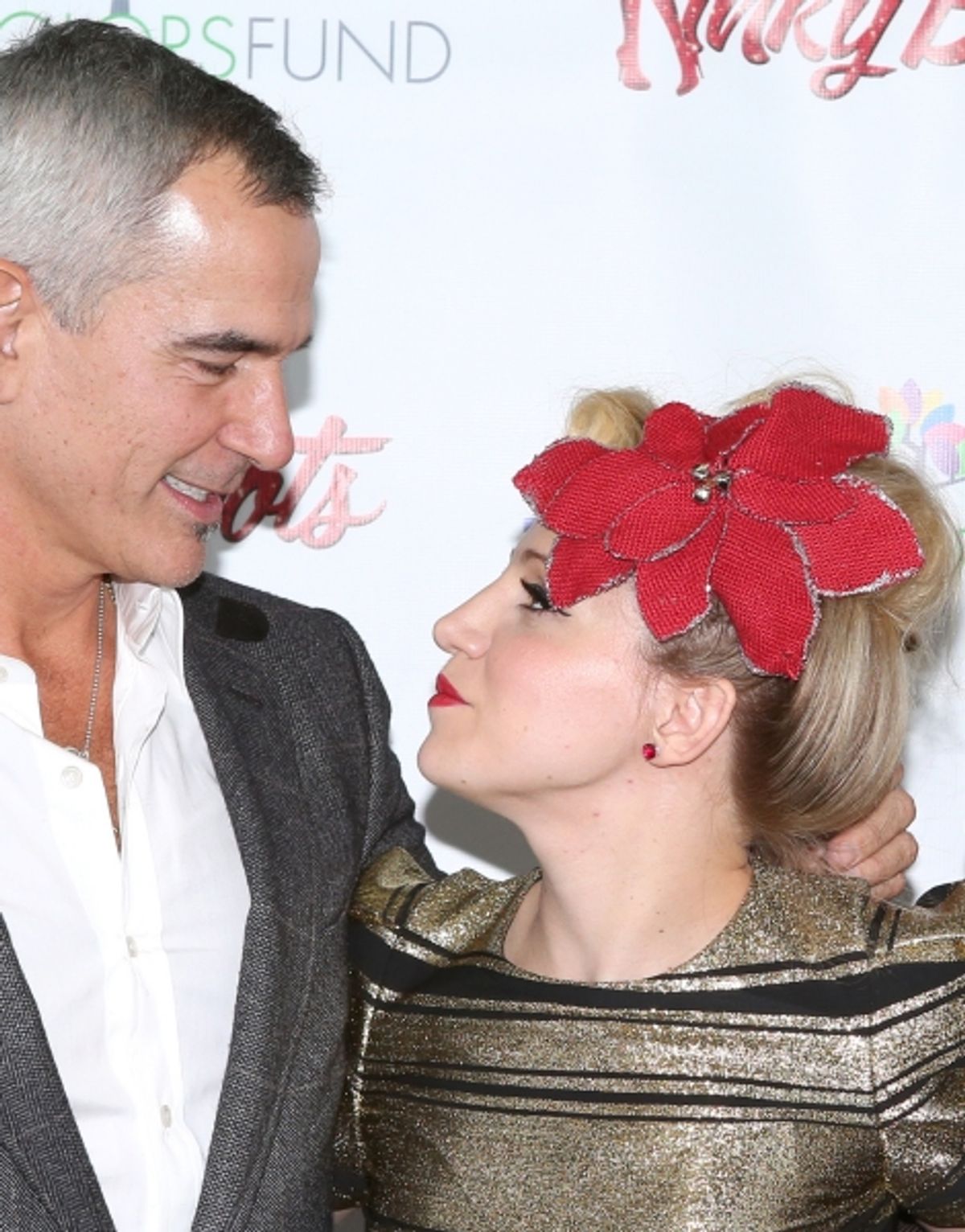 Jerry Mitchell and Annaleigh Ashford at 