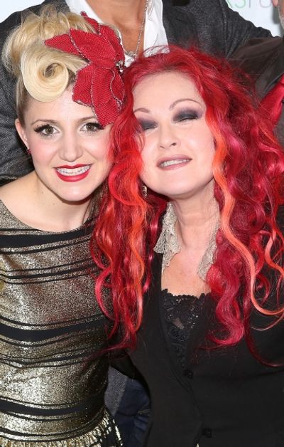 Annaleigh Ashford and Cyndi Lauper  Photo
