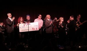 Jerry Mitchell, Cyndi Lauper, Harvey Fierstein, Tom Viola, Daryl Roth and Hal Luftig  Photo