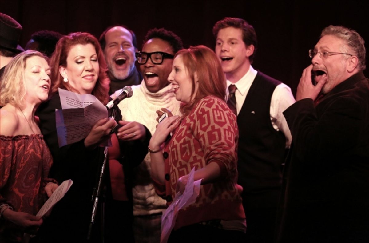 Adinah Alexander, Jennifer Perry, Billy Porter, Tory Ross, Stark Sands and Harvey Fierstein at 