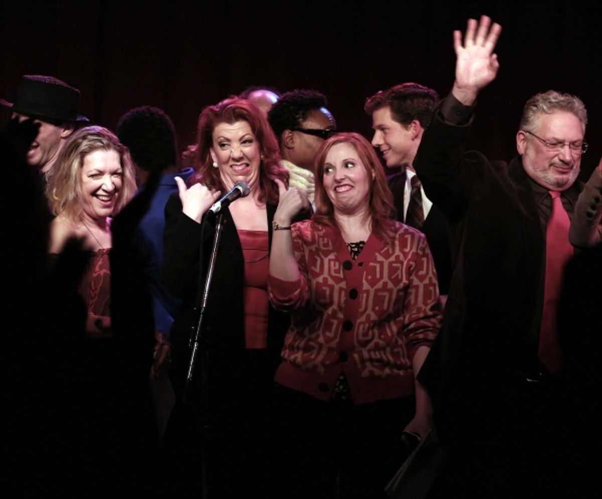 Adinah Alexander, Jennifer Perry, Billy Porter, Tory Ross, Stark Sands and Harvey Fierstein at 