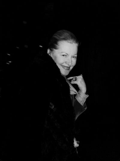 Joan Fontaine  in New York City. September 1979  Photo