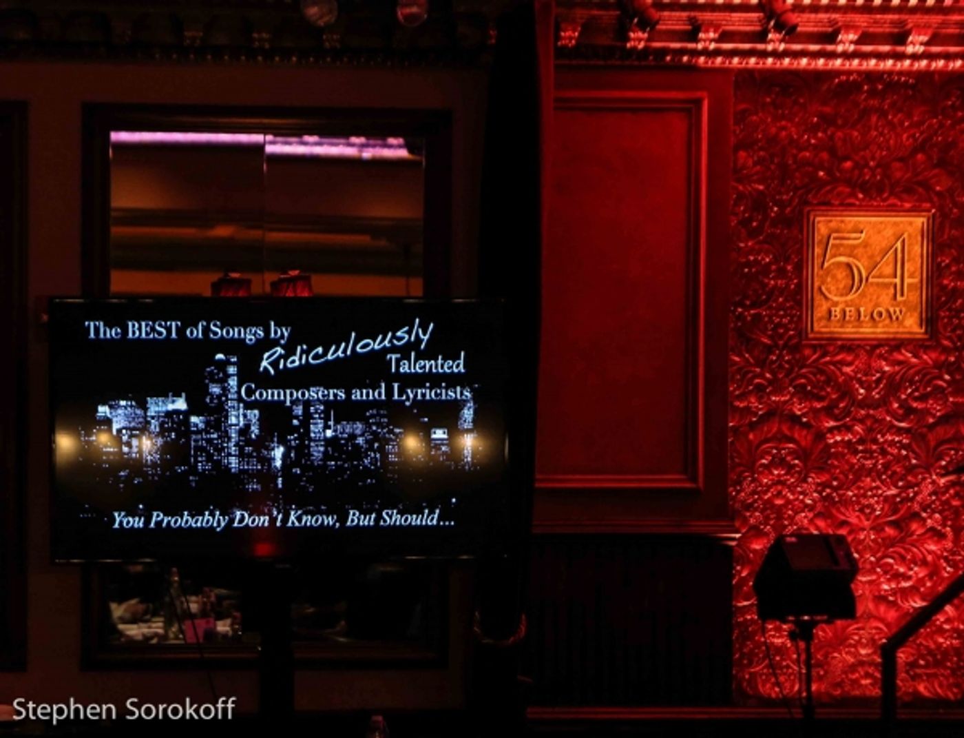 Photo Coverage: William Finn Hosts SONGS BY RIDICULOUSLY TALENTED COMPOSERS AND LYRICISTS at 54 Below Photo Coverage: William Finn Hosts SONGS BY RIDICULOUSLY TALENTED COMPOSERS AND LYRICISTS at 54 Below Image