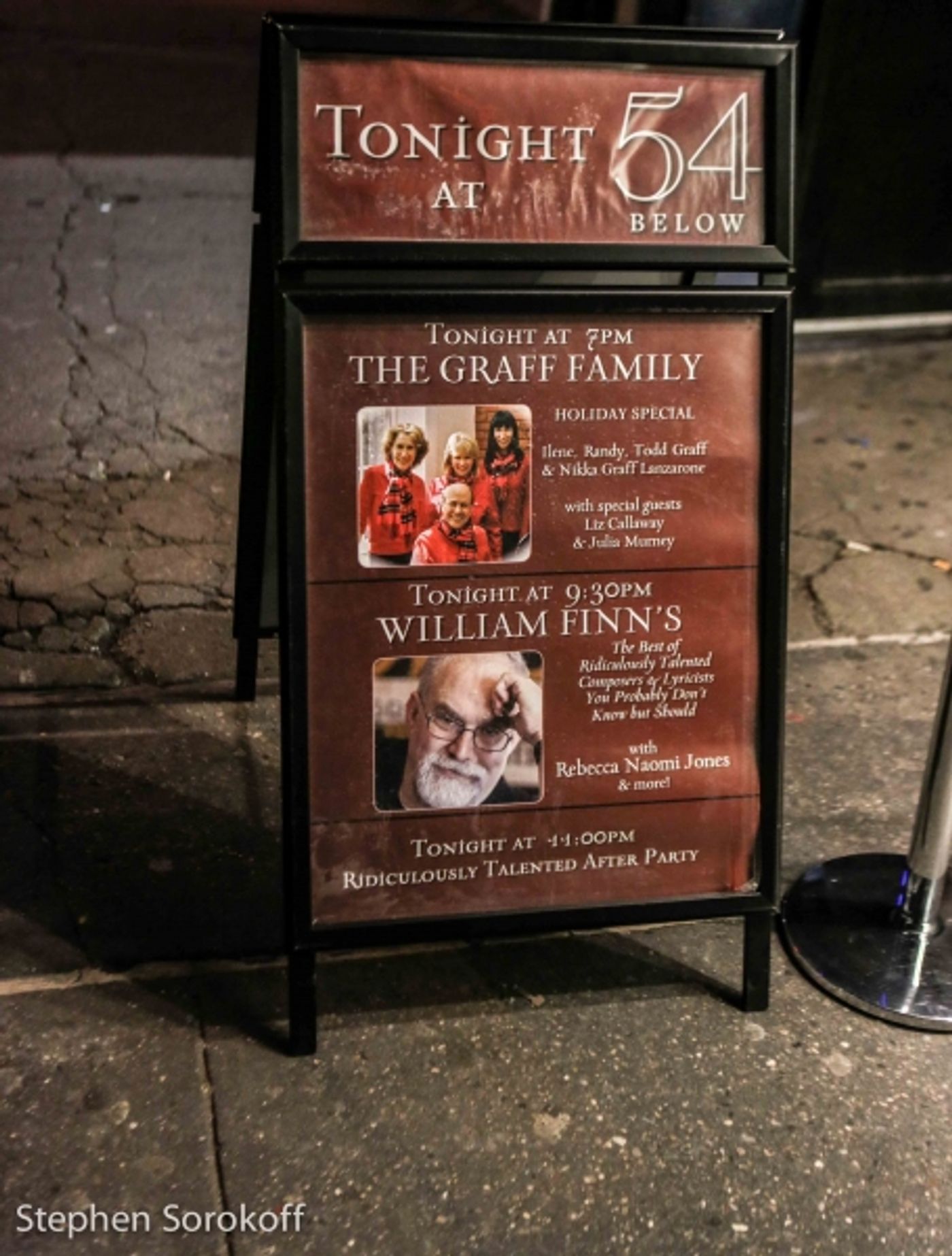 Photo Coverage: William Finn Hosts SONGS BY RIDICULOUSLY TALENTED COMPOSERS AND LYRICISTS at 54 Below Photo Coverage: William Finn Hosts SONGS BY RIDICULOUSLY TALENTED COMPOSERS AND LYRICISTS at 54 Below Image