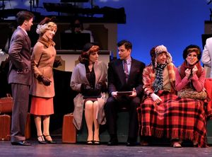 Standing: Jeffrey Scott Parsons & Jill Townsend, and sitting left to right: Laura Dic Photo