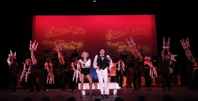 Jill Townsend and Jeffrey Scott Parsons and cast of Irving BerlinÃ¢â‚¬â„¢s  Photo