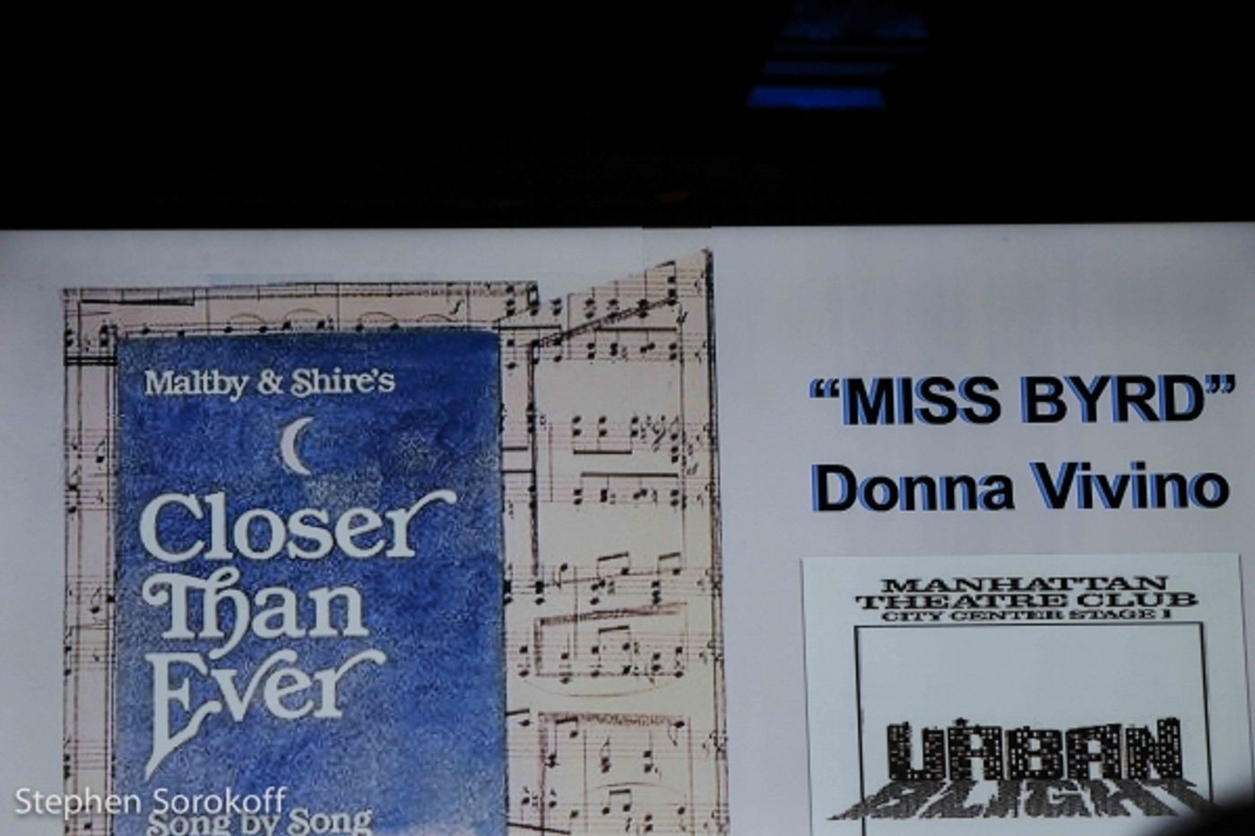 Photo Coverage: Carolee Carmello & More Sing Maltby & Shire at 54 Below!  Image