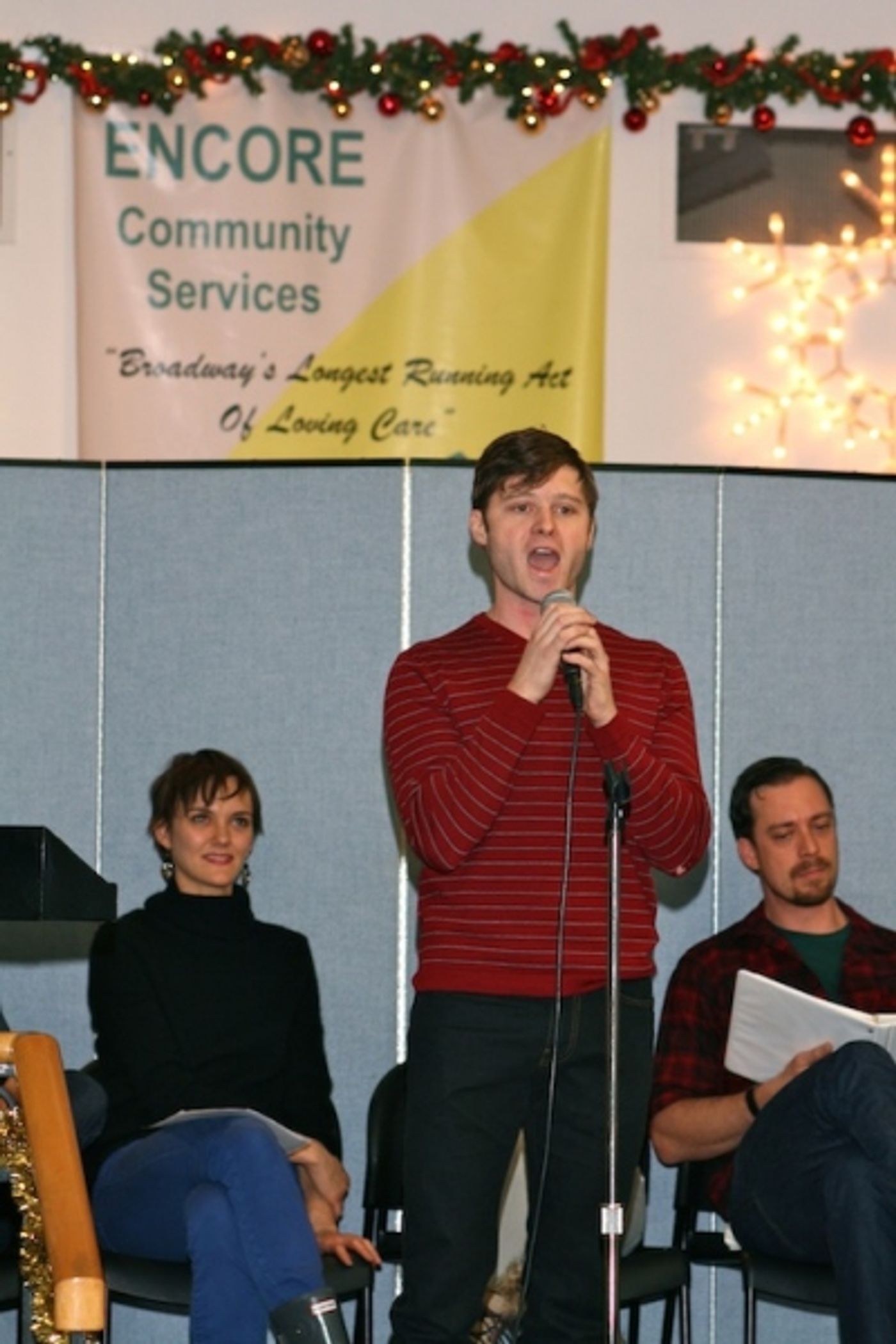 Photo Flash: BIG FISH Cast Bring Holiday Joy at SING FOR YOUR SENIORS Performance  Image