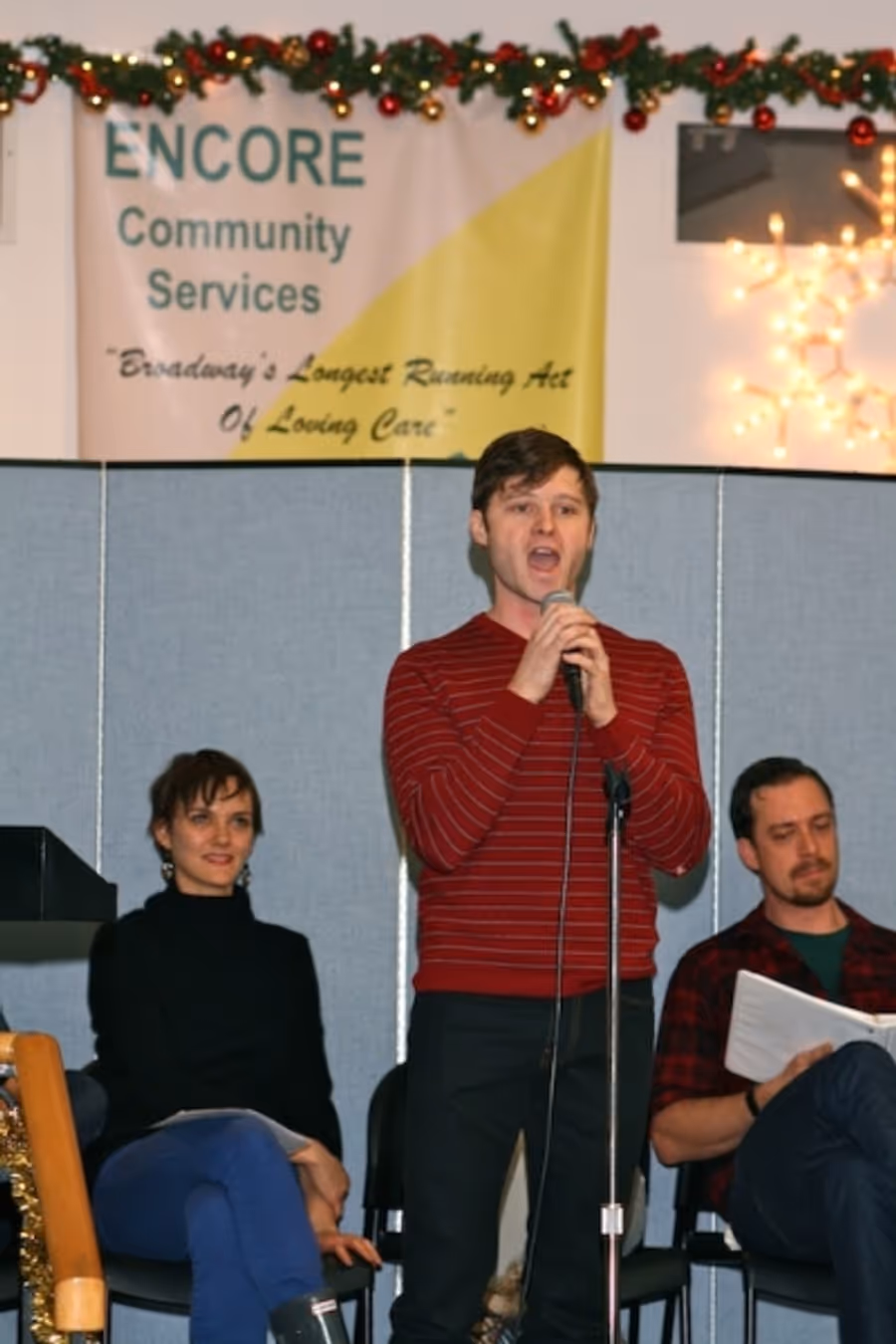 Photo Flash: BIG FISH Cast Bring Holiday Joy at SING FOR YOUR SENIORS Performance Image