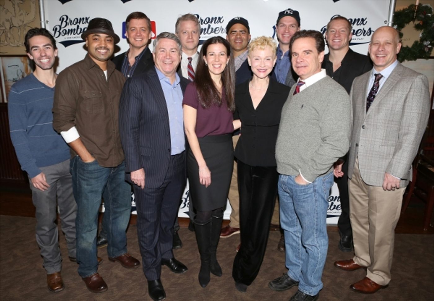 Photo Coverage: Batter Up! Meet the Broadway Cast of BRONX BOMBERS Photo Coverage: Batter Up! Meet the Broadway Cast of BRONX BOMBERS Image
