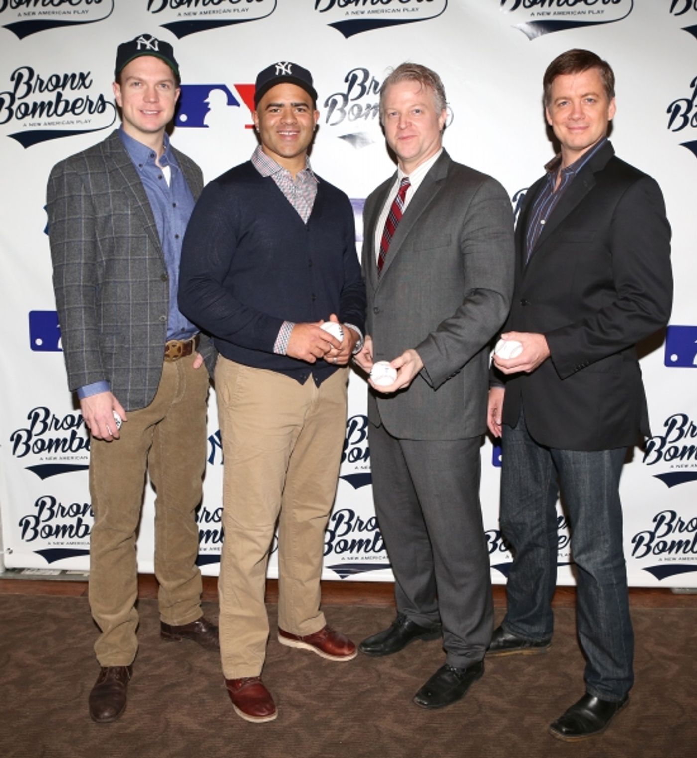 Photo Coverage: Batter Up! Meet the Broadway Cast of BRONX BOMBERS Photo Coverage: Batter Up! Meet the Broadway Cast of BRONX BOMBERS Image