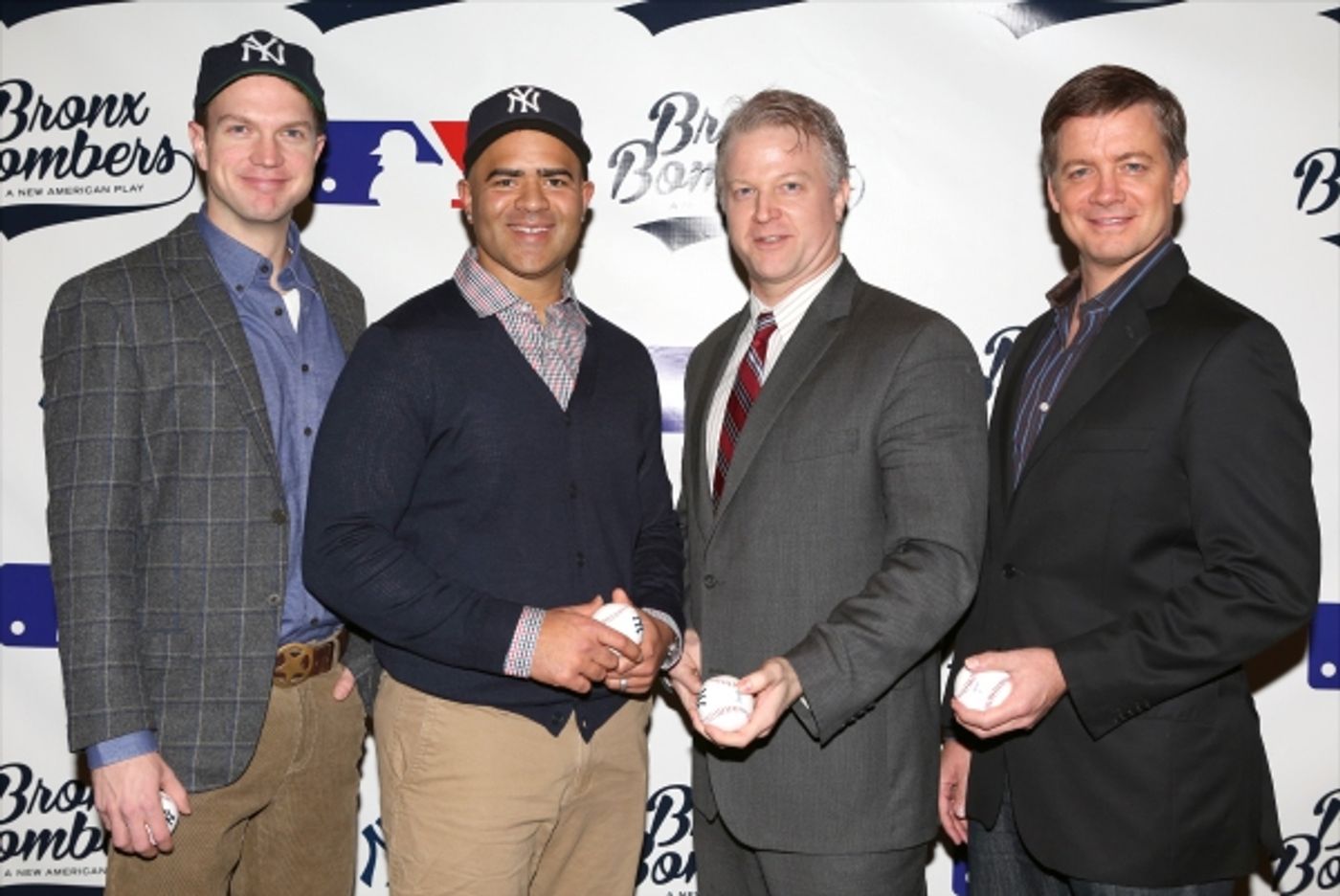 Photo Coverage: Batter Up! Meet the Broadway Cast of BRONX BOMBERS Photo Coverage: Batter Up! Meet the Broadway Cast of BRONX BOMBERS Image