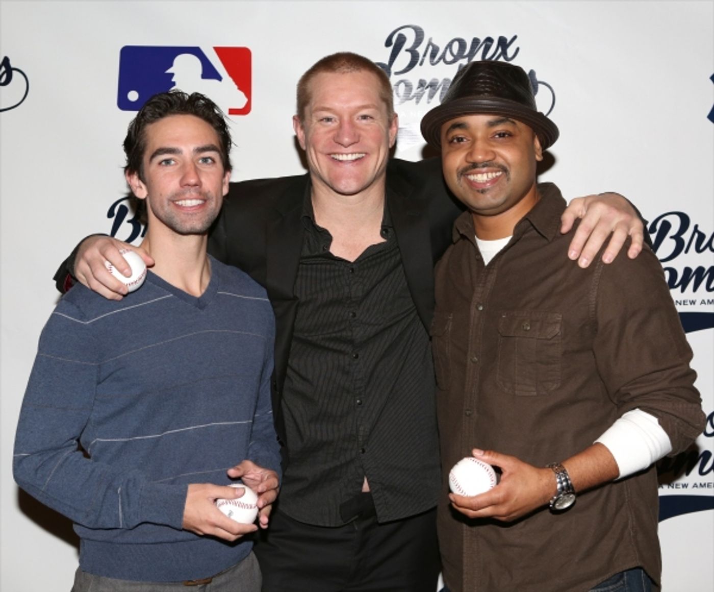 Photo Coverage: Batter Up! Meet the Broadway Cast of BRONX BOMBERS Photo Coverage: Batter Up! Meet the Broadway Cast of BRONX BOMBERS Image