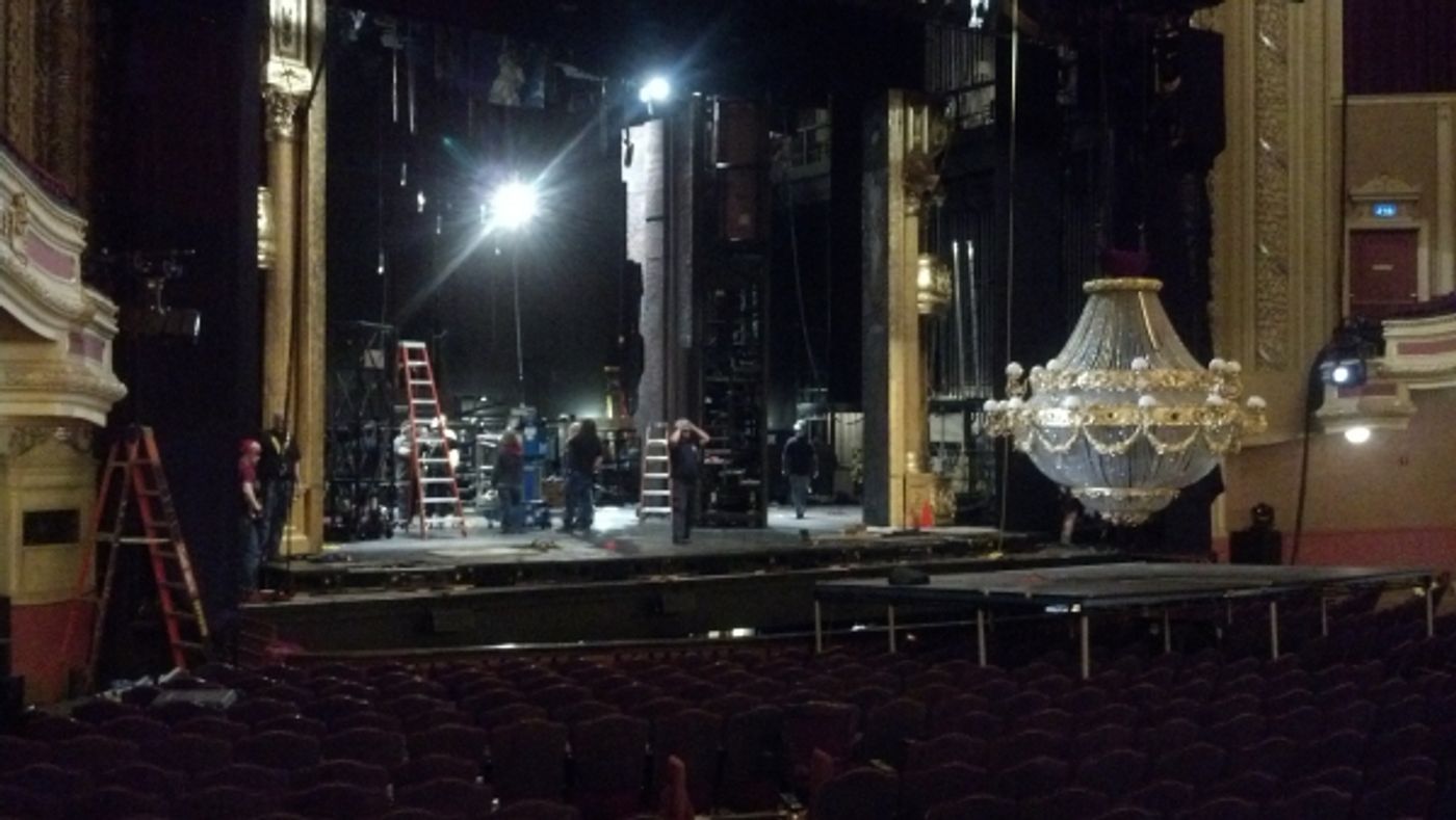 Photo Coverage: THE PHANTOM OF THE OPERA Sets Up for a Run in Minneapolis  Image