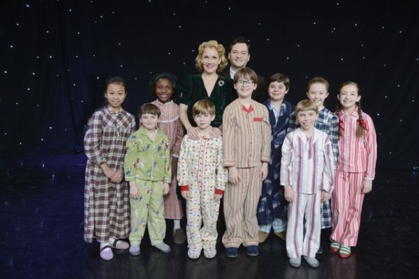 On the set of Good Morning America, cast members fromÃ‚Â A CHRISTMAS STORY, THE  Photo