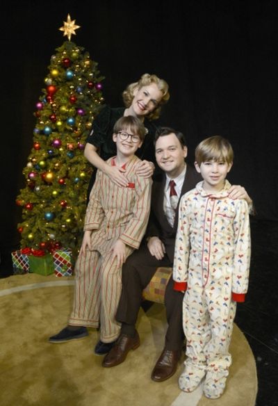 The Parker Family fromÃ‚Â A CHRISTMAS STORY, THE MUSICAL: Jake Lucas, Erin Dilly Photo