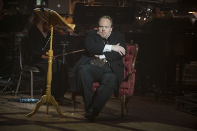 Michael Lindner as Scrooge Photo