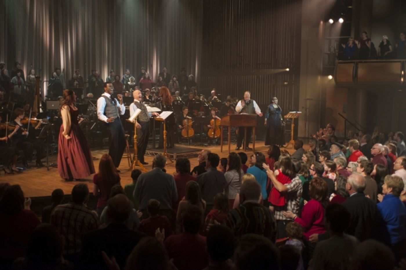 Photo Flash: First Look at Michael Lindner, E Faye Butler, Kyle Scatliffe and More in A CHRISTMAS CAROL: THE CONCERT Photo Flash: First Look at Michael Lindner, E Faye Butler, Kyle Scatliffe and More in A CHRISTMAS CAROL: THE CONCERT Image