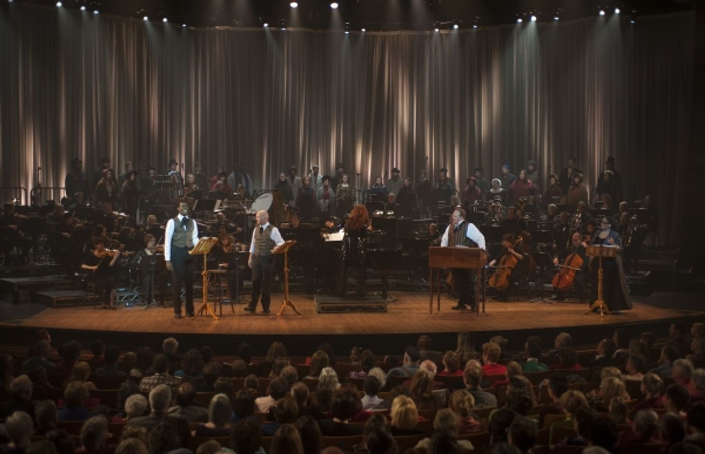 Photo Flash: First Look at Michael Lindner, E Faye Butler, Kyle Scatliffe and More in A CHRISTMAS CAROL: THE CONCERT Photo Flash: First Look at Michael Lindner, E Faye Butler, Kyle Scatliffe and More in A CHRISTMAS CAROL: THE CONCERT Image