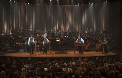 Kyle Scatliffe, Scott Coulter, Michael Lindner and E Faye Butler Photo