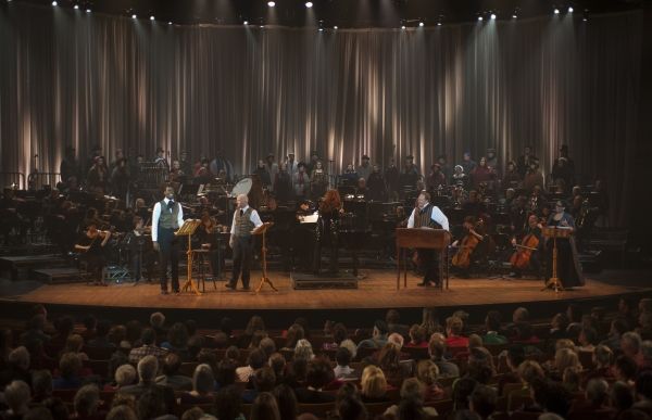 Kyle Scatliffe, Scott Coulter, Michael Lindner and E Faye Butler Photo