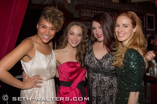 Emmy Raver-Lampman, Laura Osnes, Jane Monheit, Teal Wicks Photo