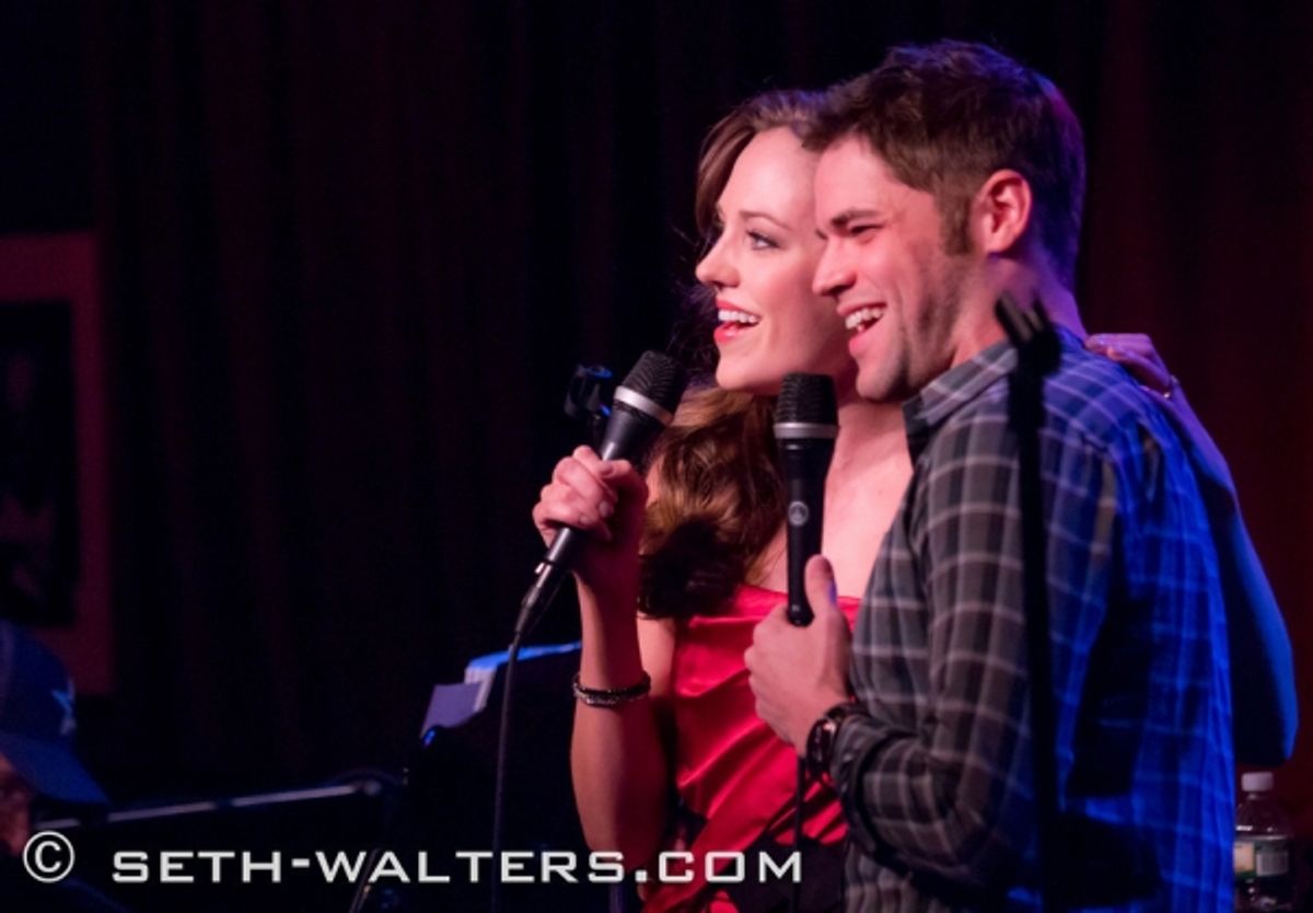 Laura Osnes, Jeremy Jordan at 