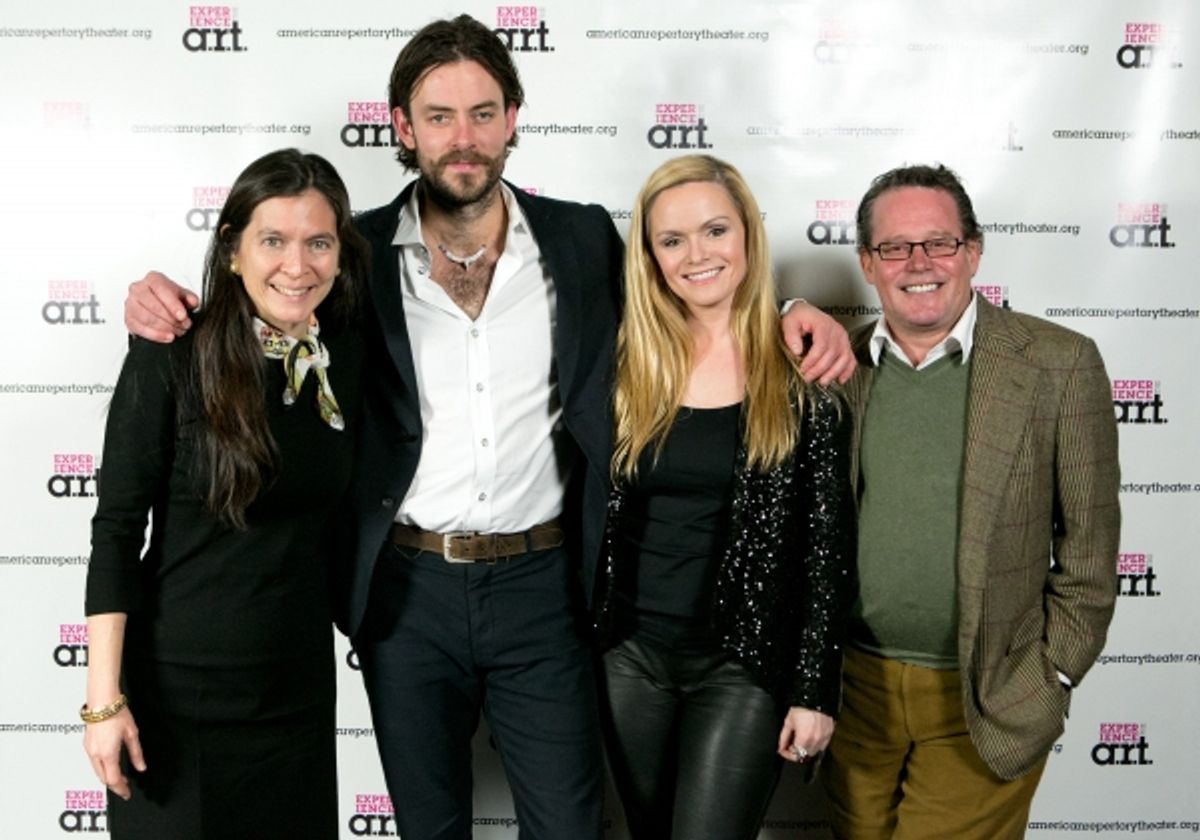Diane Paulus, Gisli Ã'â€“rn Gardarsson, Selma BjÃ'Â¶rnsdÃ'Â³ttir, and Billy Russo at 