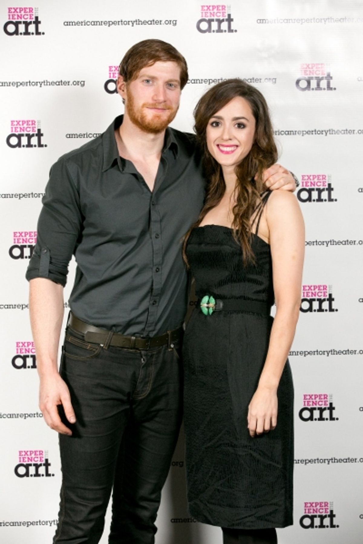 Jordan Dean  and Christina Bennett Lind at 