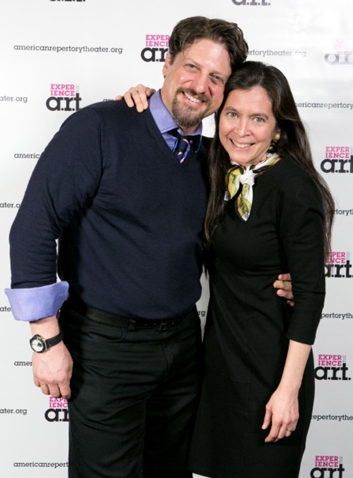 Christopher Sieber and Diane Paulus at 