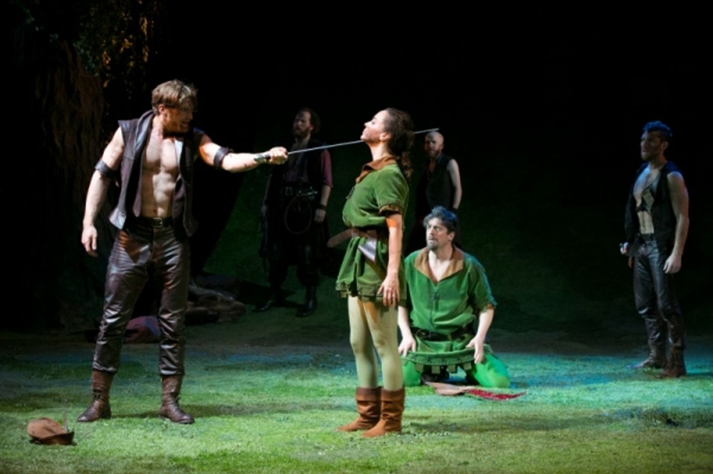 Photo Flash: First Look at Jordan Dean, Christina Bennett Lind, Christopher Sieber and More in A.R.T.'s THE HEART OF ROBIN HOOD  Image